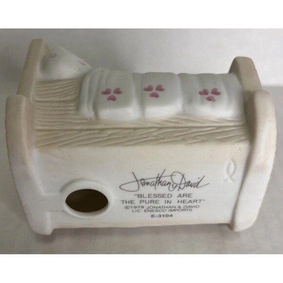 Precious Moments Blessed Are The Pure In Heart Figurine Vintage - Picture 5 of 6